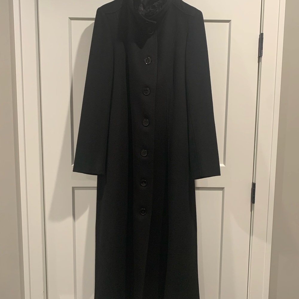 It worry London long coat size 10usa 44 ITA black